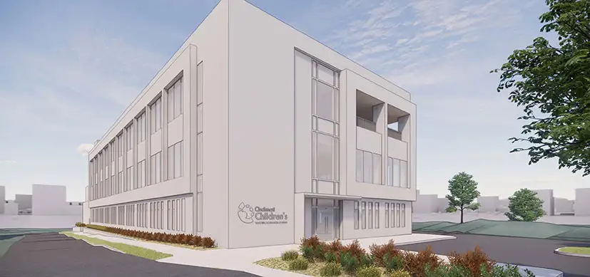 Rendering of the Cincinnati Children’s Winslow Research Pavilion