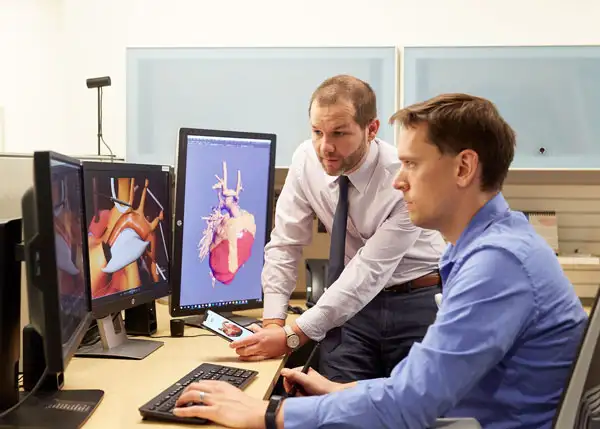 Ryan Moore, MD, and Medical Artist Jeff Cimprich Produce 3D Models in the Cincinnati Children's Media Lab