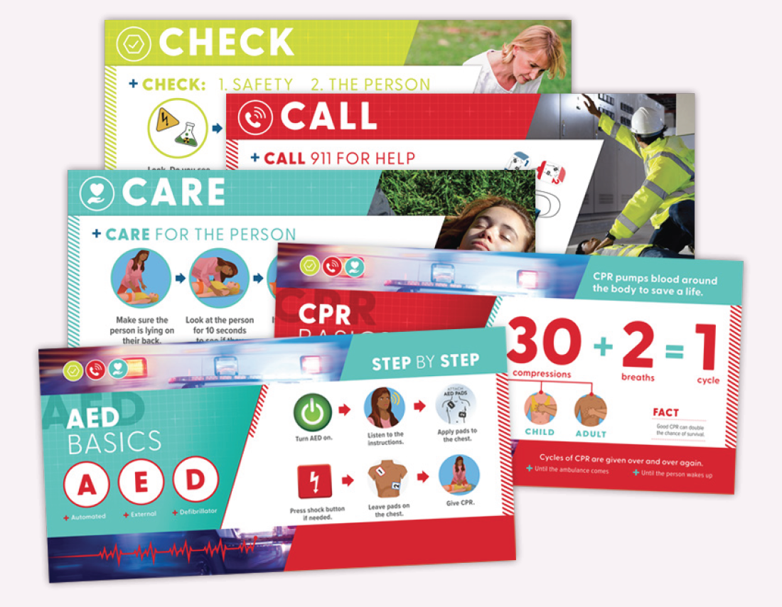 This toolkit, called “CPR and AED Basics,” prepares those with special learning needs to learn this lifesaving skill and pass CPR courses