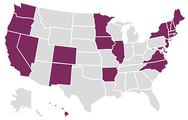 U.S. States with LGBTQ Antibullying Laws