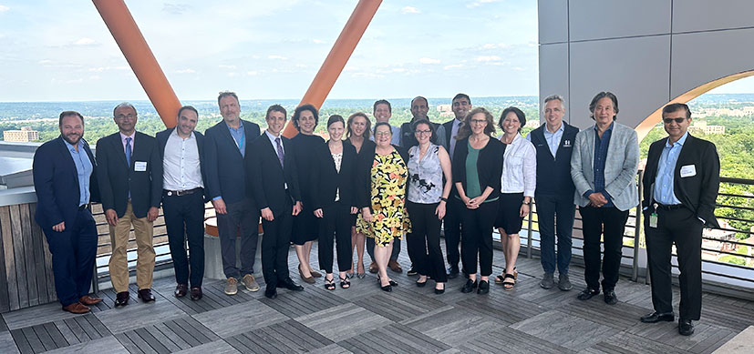 iSPI 2024 conference group photo on T14 balcony