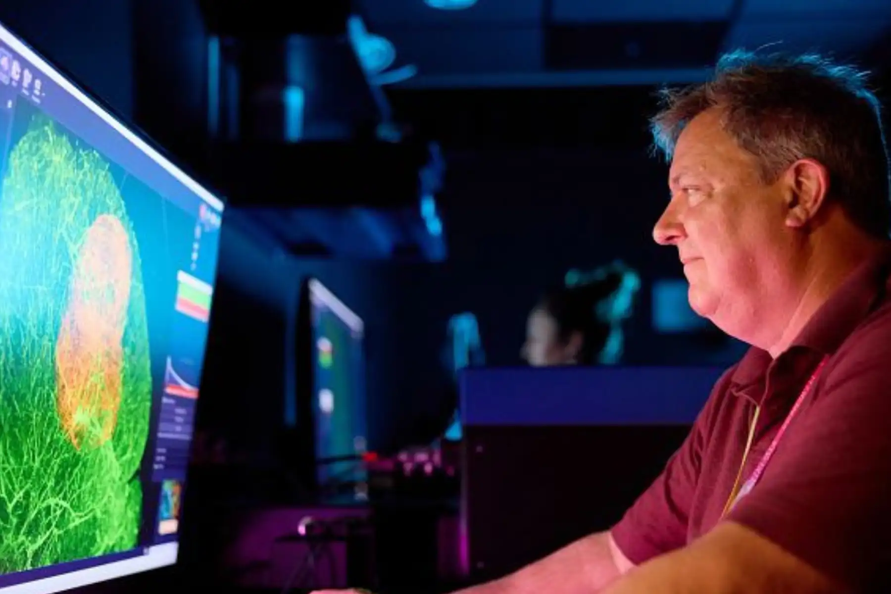 Photo of Matthew Kofron, PhD, director of the Bio-Imaging and Analysis Facility