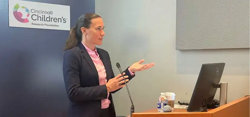 Claire Smith presents on digital health innovation