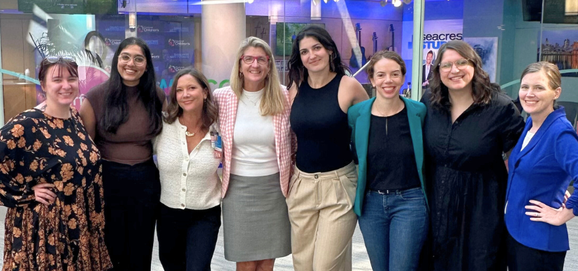 Frontline Innovation team presented their prototypes.